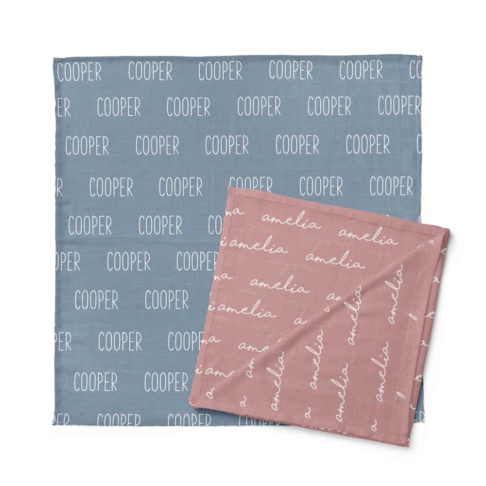 Personalized Swaddle Blanket